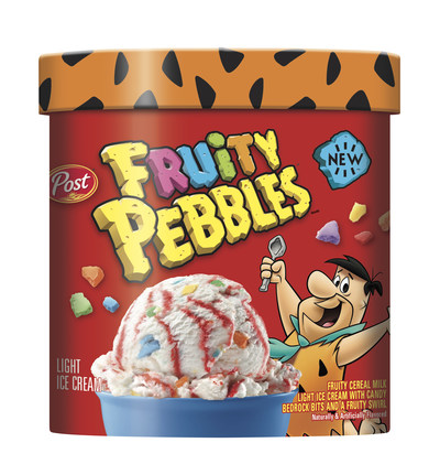 Fruity PEBBLES™ light ice cream