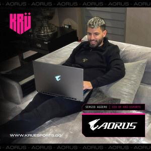 Dupla Surpreendente - AORUS Se Une ao Astro do Futebol Sergio Agüero no Esports