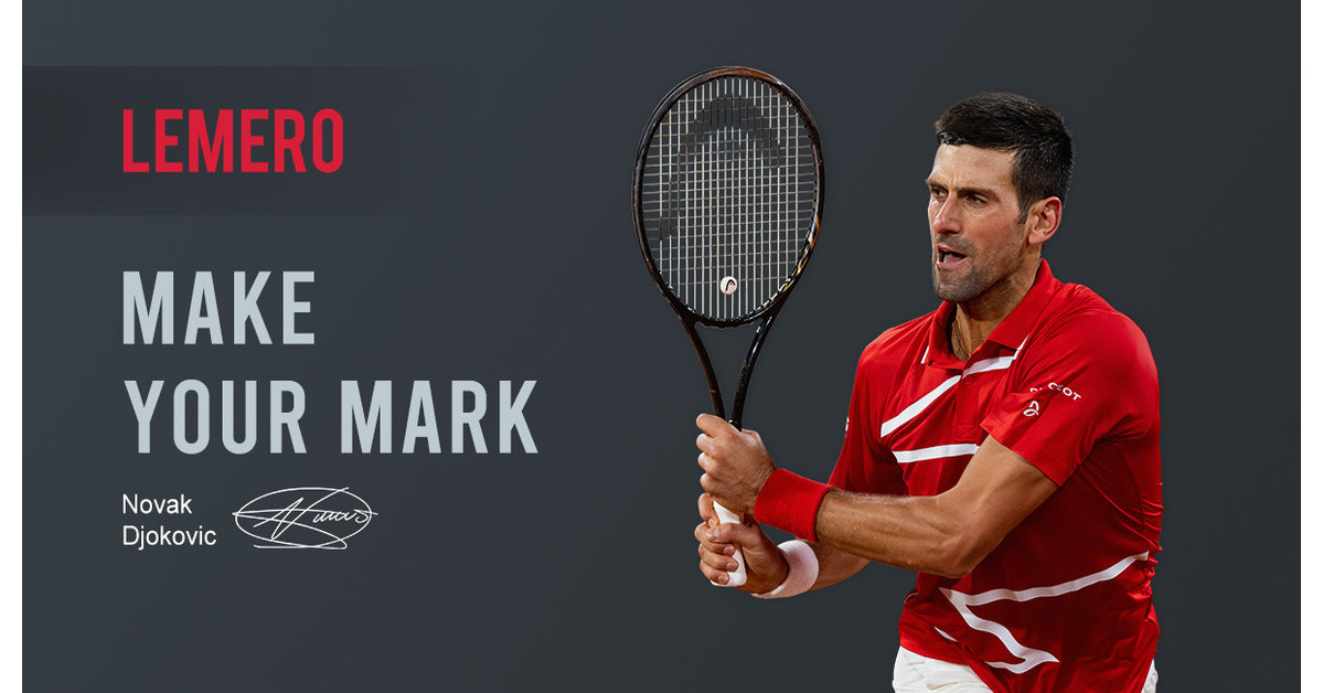 The Printer Cartridge Brand - LEMERO Announces Novak Djokovic as Brand Ambassador