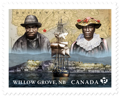Timbre Willow Grove (Groupe CNW/Postes Canada)