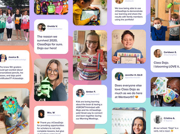 ClassDojo connects families and teachers.