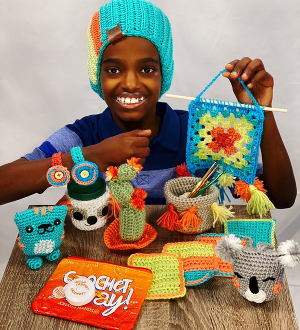 Boye® Launches DIY Kits Designed by Crochet Prodigy Jonah Larson to