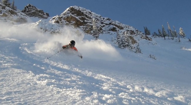 YOTELPAD Park City guests are enjoying mountain skiing with 19 inches of new powder snow.
