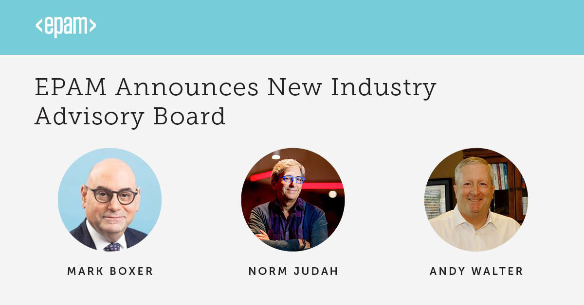EPAM Announces New Industry Advisory Board