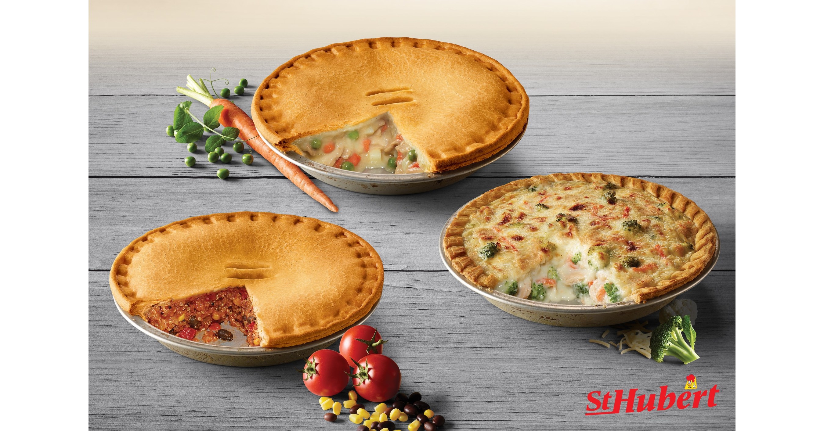 Lancement de nouveaux pâtés sans viande réfrigérés StHubert St