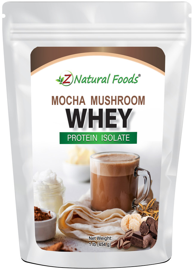 Z Natural Foods Releases New Mocha Mushroom Whey Protein
