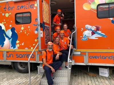 Overland for Smile (ONLUS) has operated a mobile dental practice since 2005. Teams of ten doctors and support staff each, travel regularly throughout Eastern Europe to provide dental care to orphanages.

(Source: Overland for Smile (ONLUS))