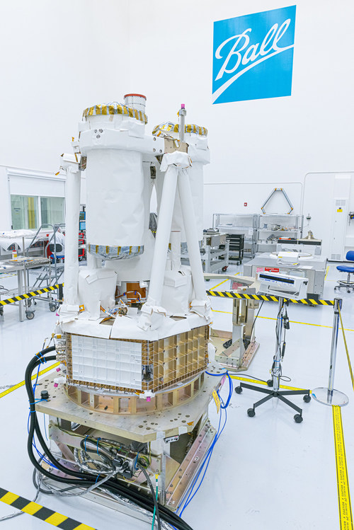 Ball Aerospace completed integration of NASA's IXPE observatory, which now moves into testing.