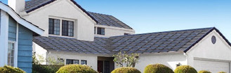 Actual installation of the aesthetically pleasing DeSol Solar PowerTiles