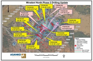 Galiano Gold Provides Miradani North Phase 3 Drilling Update
