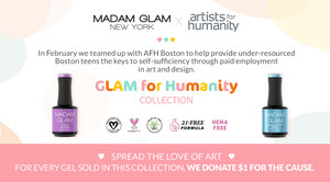 Madam Glam Creates an Exclusive Collection To Benefit Artists for Humanity