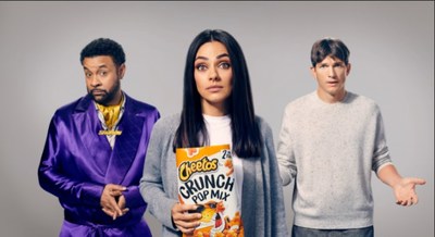 Cheetos Crunch Pop Mix Steals the Spotlight with Super Bowl Ad Featuring Ashton Kutcher, Mila Kunis and Shaggy
