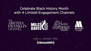 New Channels Honoring Aretha Franklin, Jimi Hendrix, Miles Davis, and Motown Launch on SiriusXM Today
