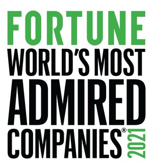 TE Connectivity earns FORTUNE 'World's Most Admired Companies' ranking for fourth year
