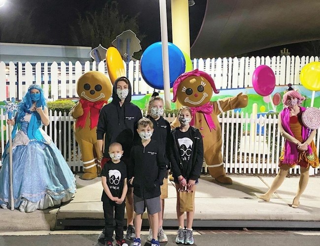 Pryce Redmon and his family were among the first wish families to stay at Give Kids The World Village following a 10-month closure due to COVID-19. Four-year-old Pryce, who has stage 4 high-risk neuroblastoma, enjoyed the chance to "just be a kid" at the 89-acre nonprofit resort, which provides critically ill children and their families with weeklong, cost-free wish vacations. "This was the first time since his diagnosis that we did not mention cancer," says his mom. www.gktw.org