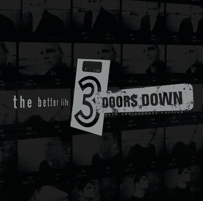On March 26, 3 DOORS DOWN will release a re-mastered, 20th Anniversary Edition of The Better Life album along with the 9 song "Escatawpa Sessions" as a box set on high-quality 3LP vinyl. The "Escatawpa Sessions," recorded in the band's Mississippi hometown in 1996, features 7 demo versions from The Better Life, as well as three previously unreleased tracks. The 3LP box set features a custom lithograph, a 6-page booklet with never-before-seen photos and extensive liner notes, and interviews.