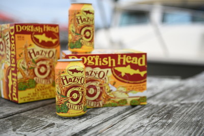 The first nationally distributed oat milk-centric IPA, Dogfish Head's Hazy-O! is an 