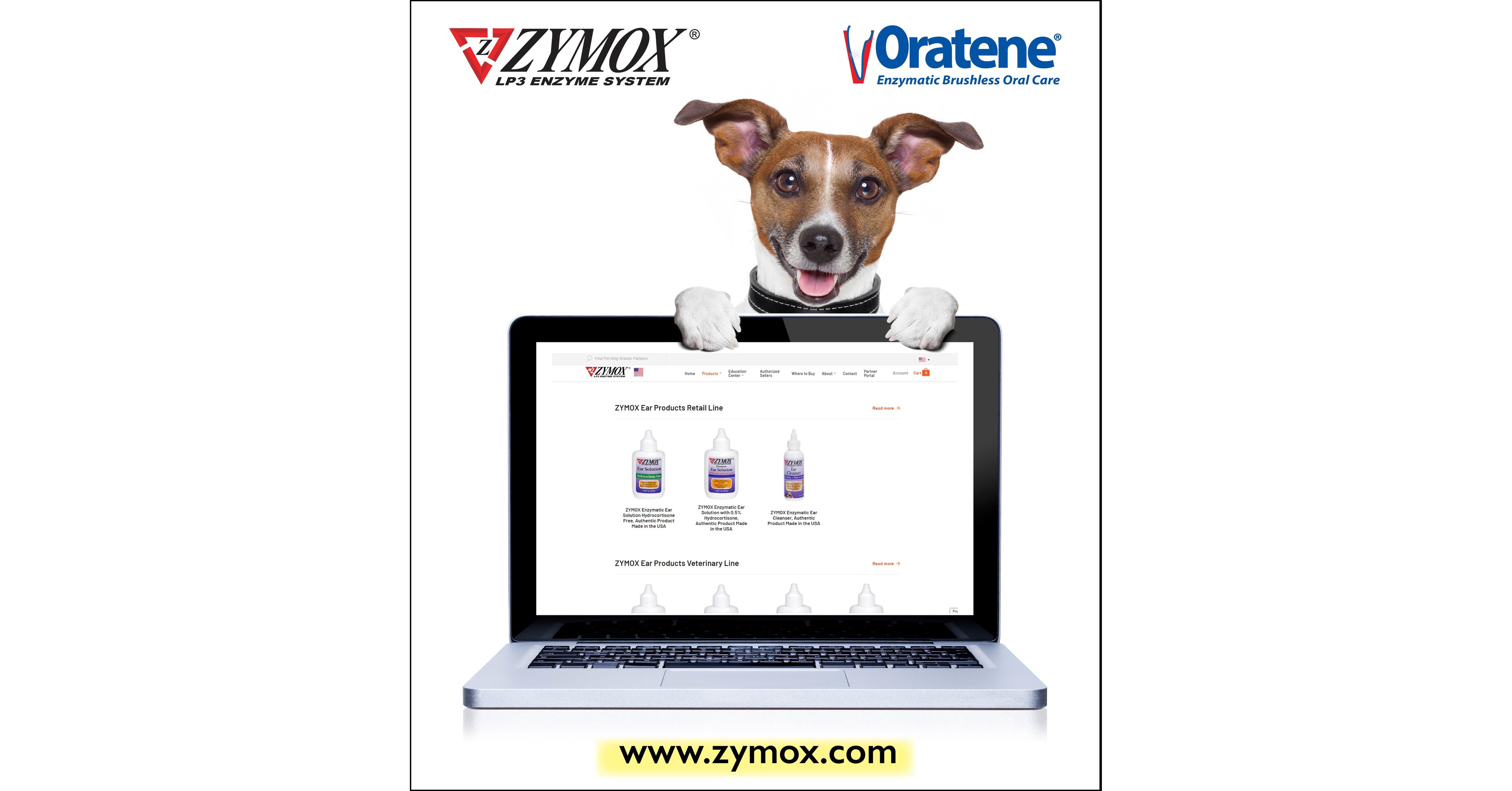 Pet King Brands Launches New Online Store to Sell ZYMOX® and Oratene® Pet Health Products - Vimarsana News