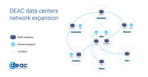DEAC étend le réseau de centres de données de ses partenaires en s'installant à Vilnius et investit dans la modernisation du centre de données de Riga
