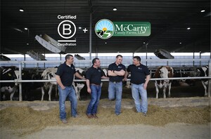 McCarty Family Farms Becomes One of the First Dairy Farms Globally to Receive B Corp Certification