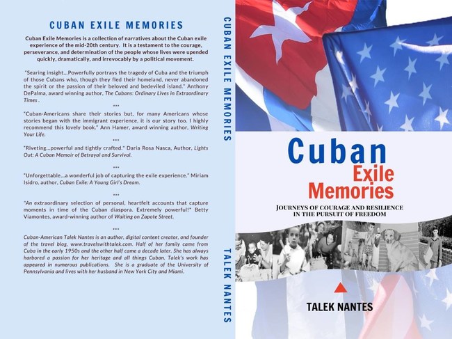 Front and back cover of Cuban Exile Memories
