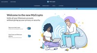MyCrypto.com homepage