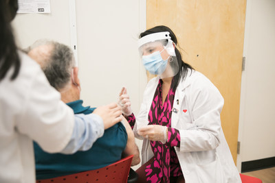 CVS Pharmacy Begins Administering COVID-19 Vaccines. (Scott Eisen/CVS Health via AP Images)