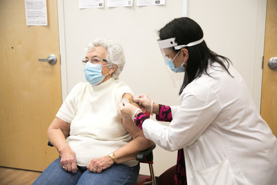 CVS Pharmacy Begins Administering COVID-19 Vaccines. (Scott Eisen/CVS Health via AP Images)