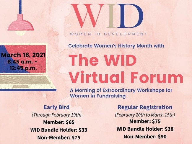 Women In Development, New York Virtual Forum on March 16, 2021