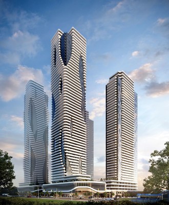 Festival towers (CNW Group/Menkes Developments Ltd)