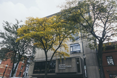 The Boston Architectural College campus at 320 Newbury Street, Boston, MA.