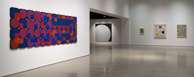 "Leon Polk Smith: Hiding in Plain Sight" installation view, Photo: Heard Museum, Craig Smith