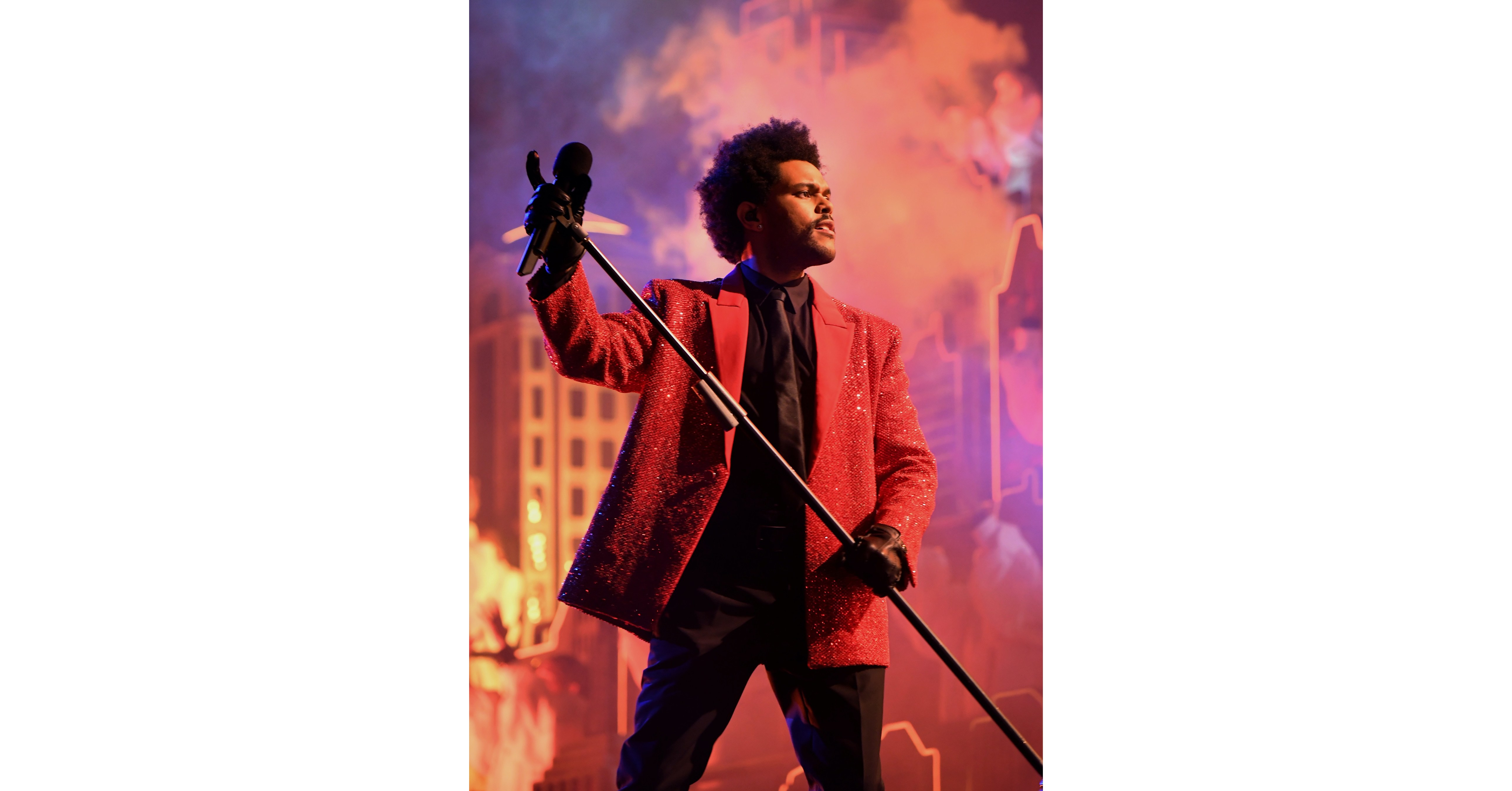 Super Bowl 2021: The Weeknd's Outfit Took Over 250 Hours to Make