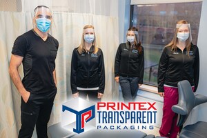 World renowned McMaster University Hospital teams up with Printex Transparent Packaging to design a more protective plastic face shield