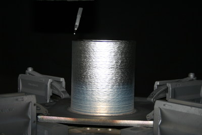 A titanium preform part 3D printed with Sciaky's EBAM technology.