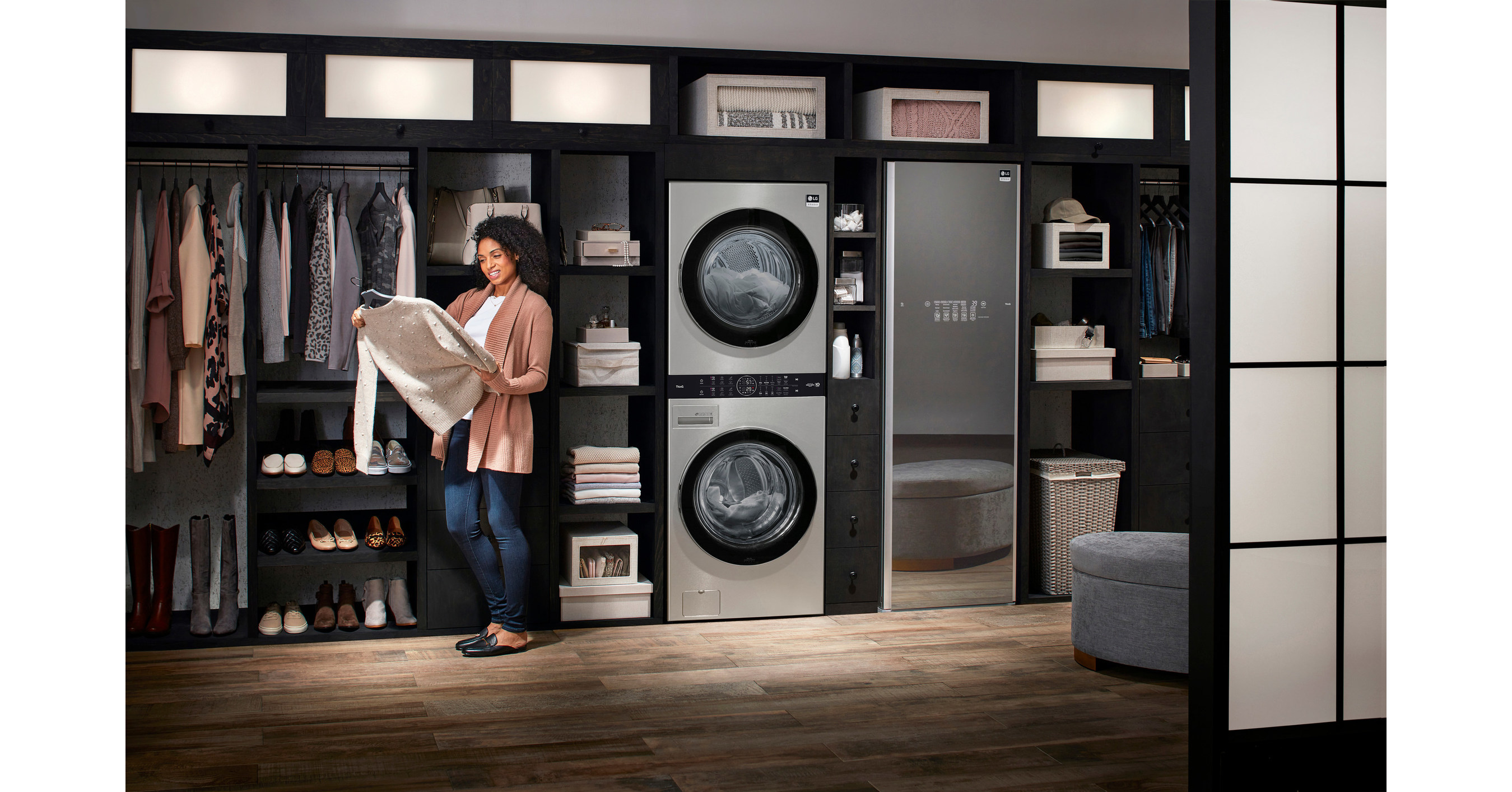 Lg Expands Studio Collection To Laundry With Exclusive Washtower And Styler Models