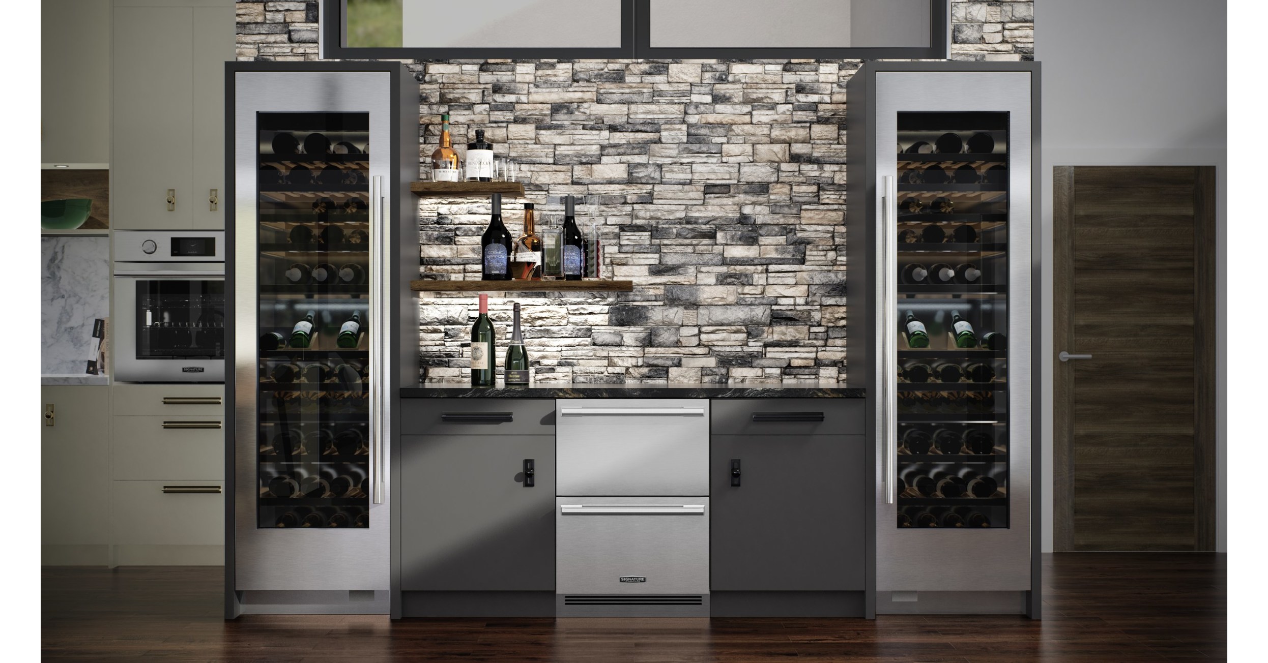 Signature Kitchen Suite's Under-Counter Refrigerator with Drawers