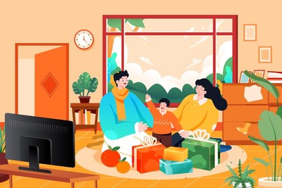 The Spring Festival Gala broadcasts on the eve of the Chinese Lunar New Year. /CFP