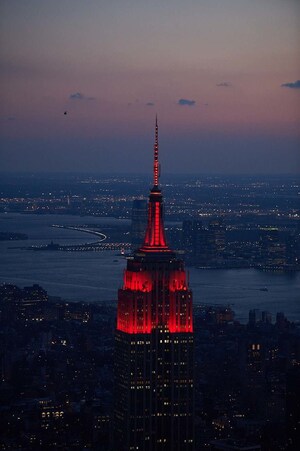 L'Empire State Building célébrera le Nouvel An lunaire avec une cérémonie virtuelle d'illumination ainsi qu'avec des présentations en vitrine donnant sur la Cinquième Avenue