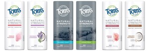 Tom's of Maine Natural Strength Deodorants Get a 100% Plastic-Free New Look