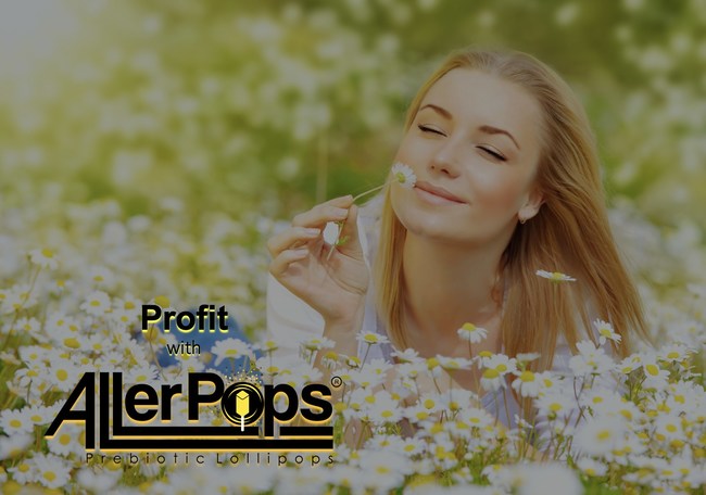 Own a Piece of AllerPops, Liberate Millions from Allergies. AllerPops provide respiratory and stress supports with expertly formulated, diverse, and natural ingredients. The patented formula (US Pat No._9,795,579, US 2019/0343900 A1, US 10,471,033 B2) has complete nutrition for probiotics that live in the airway naturally. AllerPops Corp is launching an equity crowdfunding campaign to expand its reach to allergy sufferers.