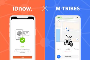 Nouvelle coopération : IDnow et M-TRIBES proposent des solutions de mobilité avec une identification numérique basée sur l'IA