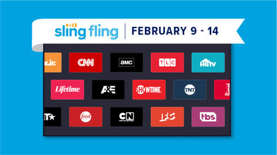 SLING TV is inviting consumers to try its service for free with “SLING Fling,” a daily, no credit card required, six-night primetime TV event. Over 100 live channels from SLING Orange, SLING Blue and the 4 Extras Deal are available, plus free access to SHOWTIME®.