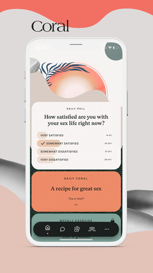 Coral Becomes World's First Interactive Sexual Wellness App for Couples