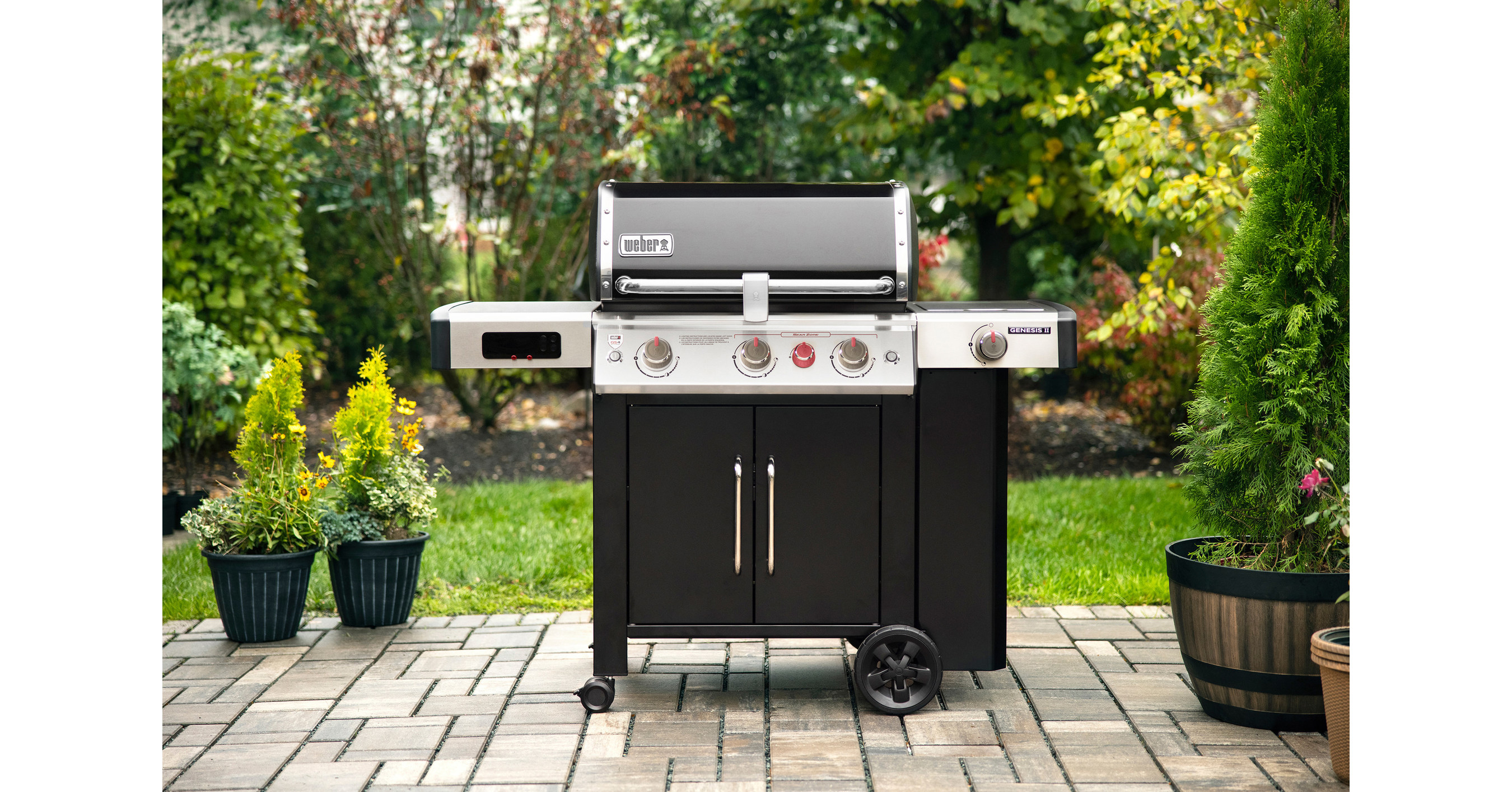 With A Touch Of A Button, New Weber® Genesis® and Spirit® Smart