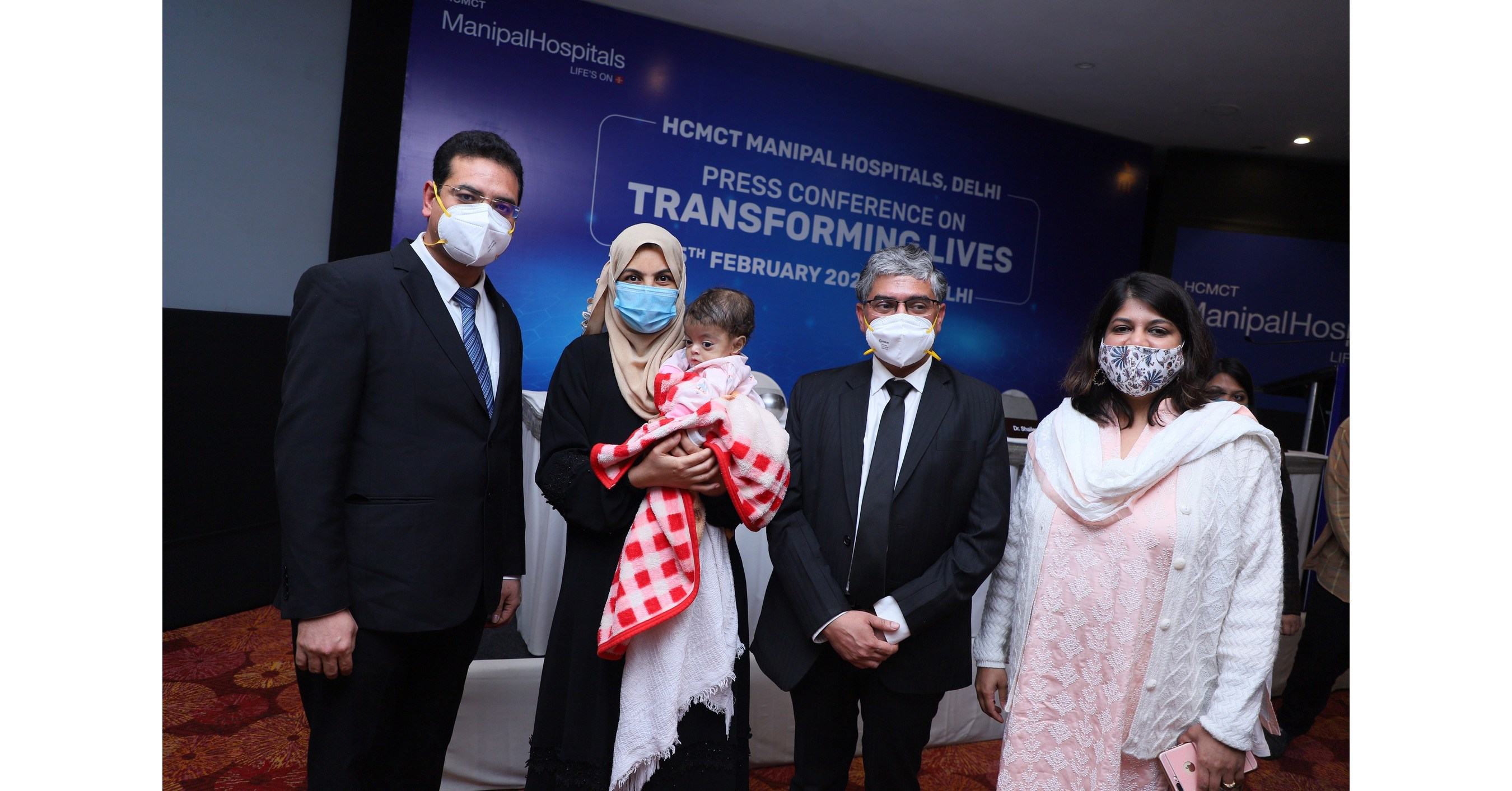 Rare and Complex Liver Transplant by Indian Surgeons, 9-month-old Baby From Iraq Gets a New Life