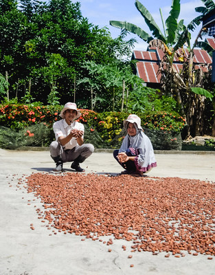 The full range of Van Houten Professional products have 100% sustainably-sourced cocoa via the Cocoa Horizon Foundation, positively impacting livelihoods in cocoa farming communities in Sulawesi
