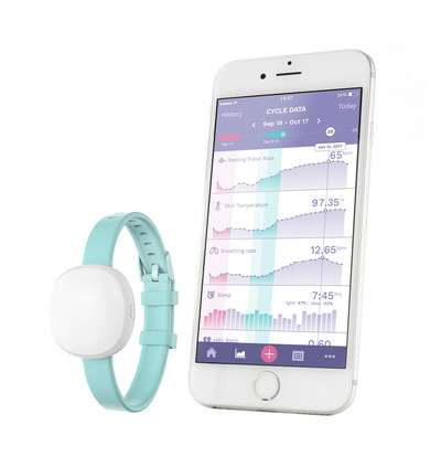 Ava Fertility Tracker sensor bracelet and accompanying app