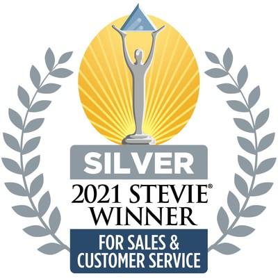 2021 Silver Stevie Winner for Customer Services