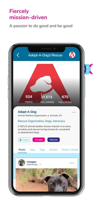 Purrch, A New Social Network For The Pet Community, Partners With Leading Rescue Organizations To Help Them Reach Prospective Pet Owners